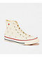 Converse Chuck Taylor All Star Chucks In Love Egret & Red High Top Shoes - Thumbnail image 1 of 6