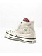 Converse Chuck Taylor All Star Denim Egret High Top Shoes - Thumbnail image 2 of 4