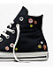 Converse Chuck Taylor All Star Flower Power Black High Top Shoes - Thumbnail image 5 of 8