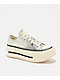 Converse Chuck Taylor All Star Lift Silver & White Platform Shoes - Thumbnail image 1 of 5