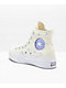 Converse Chuck Taylor All Star Lift Timeless White Embroidery High Top Platform Shoes