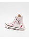 Converse Chuck Taylor All Star Love Me White & Red High Top Shoes - Thumbnail image 2 of 9