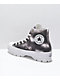 Converse Chuck Taylor All Star Lugged Black & White Cloud Wash High Top Shoes - Thumbnail image 2 of 4