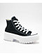 Converse Chuck Taylor All Star Lugged Heel Black & White Canvas Shoe - Thumbnail image 1 of 5