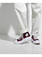 Converse Chuck Taylor All Star Move Dark Beetroot & White High Top Platform Shoes video