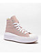 Converse Chuck Taylor All Star Move Stone Mauve & White High Top Platform Shoes - Thumbnail image 1 of 4