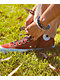 Converse Chuck Taylor All Star Pro Dark Terracotta & White Suede High Top Skate Shoes - Thumbnail image 5 of 5