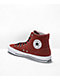 Converse Chuck Taylor All Star Pro Dark Terracotta & White Suede High Top Skate Shoes - Thumbnail image 2 of 5