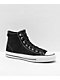 Converse Chuck Taylor All Star Pro Hi Black & White Suede Skate Shoes - Thumbnail image 1 of 6