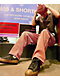 Converse Chuck Taylor All Star Pro Mid Brown & Gum Cordura Skate Shoes - Thumbnail image 3 of 3