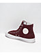 Converse Chuck Taylor All Star Pro Recycled Canvas Burgundy High Top Skate Shoes
