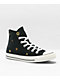 Converse Chuck Taylor All Star Timeless Black Embroidery High Top Shoes - Thumbnail image 1 of 4