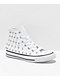 Converse Chuck Taylor All Star White Studded High Top Shoes - Thumbnail image 1 of 7