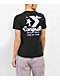 Converse Dreamer Black Crop T-Shirt - Thumbnail image 1 of 3