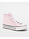 Converse Kids Chuck Taylor All Star Lift Shine New Found Bloom & White High Top Platform Shoes - Thumbnail image 1 of 5