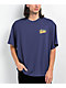 Converse Mountain Remix Navy Blue T-Shirt - Thumbnail image 2 of 3