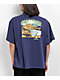 Converse Mountain Remix Navy Blue T-Shirt - Thumbnail image 1 of 3