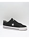 Converse One Star Pro zapatos de skate de ante blanco y negro