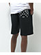 Converse Paisley Black Sweat Shorts - Thumbnail image 3 of 5