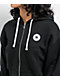 Converse Retro Chuck Taylor Black Crop Zip Jacket - Thumbnail image 3 of 4