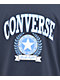 Converse Retro Collegiate Navy T-Shirt - Thumbnail image 2 of 2