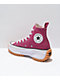 Converse Run Star Hike Midnight Hibiscus High Top Shoes - Thumbnail image 2 of 4
