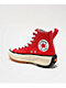 Converse Run Star Hike Sketch Red & Black High Top Shoes - Thumbnail image 2 of 4