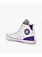 Converse x Dragon Ball Z Freiza Chuck Taylor All Star White & Purple High Top Shoes - Thumbnail image 2 of 8