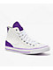 Converse x Dragon Ball Z Freiza Chuck Taylor All Star White & Purple High Top Shoes - Thumbnail image 1 of 8