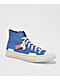Converse x Dragon Ball Z Vegeta Chuck Taylor All Star Blue & White High Top Shoes - Thumbnail image 1 of 10
