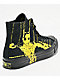 Converse x EDGLRD Chuck 70 Hi Black & Yellow Shoes - Thumbnail image 8 of 10