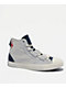 Converse x Naruto Chuck Taylor All Star Kakashi Barely Grey & Dark Waters High Top Shoes - Thumbnail image 1 of 8