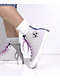 Converse x Naruto Chuck Taylor All Star Sasuke Fossilized, Vintage White & Purple High Top Shoes - Thumbnail image 3 of 10