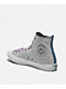 Converse x Naruto Chuck Taylor All Star Sasuke Fossilized, Vintage White & Purple High Top Shoes - Thumbnail image 2 of 10