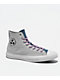 Converse x Naruto Chuck Taylor All Star Sasuke Fossilized, Vintage White & Purple High Top Shoes - Thumbnail image 1 of 10