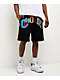 Cookies 83rd Battalion Black Sweat Shorts - Thumbnail image 1 of 8