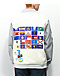 Cookies Award Tour White & Grey Letterman Jacket