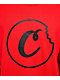 Cookies Bite Outline Red T-Shirt - Thumbnail image 2 of 3