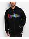 Cookies Chenille Black & Multicolor Zip Hoodie - Thumbnail image 1 of 6