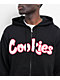 Cookies Chenille Black Zip Hoodie - Thumbnail image 3 of 3