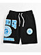Cookies Double Up Black Sweat Shorts - Thumbnail image 1 of 4