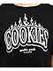 Cookies Flame Black Crop T-Shirt - Thumbnail image 3 of 4