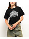 Cookies Flame Black Crop T-Shirt - Thumbnail image 1 of 4