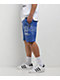 Cookies Florist Blue Wash Sweat Shorts - Thumbnail image 3 of 6