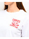 Cookies Flower Shop White Crop T-Shirt - Thumbnail image 3 of 5