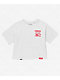 Cookies Flower Shop White Crop T-Shirt - Thumbnail image 5 of 5