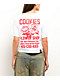 Cookies Flower Shop White Crop T-Shirt - Thumbnail image 1 of 5