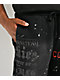 Cookies Gold Rush Splatter Black Sweat Shorts - Thumbnail image 3 of 7