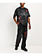 Cookies Gold Rush Splatter Rhinestone Black Crop T-Shirt - Thumbnail image 6 of 6
