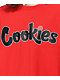 Cookies Hardwood Flava camiseta roja